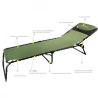 გასაშლელი საწოლი-შეზლონგი (ლეჟანკა) Chanodug - Image 3