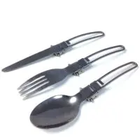 სალაშქრო ნაკრები (კოვზი, დანა, ჩანგალი,ჭურჭელი) - Image 11