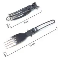 სალაშქრო ნაკრები (კოვზი, დანა, ჩანგალი,ჭურჭელი) - Image 10