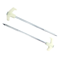 Светящиеся напольные гвозди на открытом воздухе для кемпинга для палатки гвозди флуоресцентные 25 см  аксессуары — изображение 2