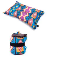 Автоматическая надувная подушка для путешествий на открытом воздухе, Походов, Кемпинга, пляжа, подушка для автомобиля, двусторонняя портативная складная подушка — изображение 3