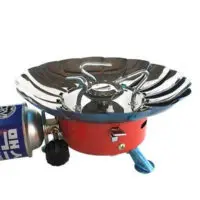 ტურისტული გაზქურა ლოტოსი (სალაშქრო გაზი, კემპინგ გაზი) მოჰყვება გაზის ბალონი KOVEA KGF-0220 თვითანთებადი ქარდამცავით - Image 3