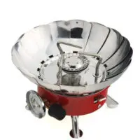 ტურისტული გაზქურა ლოტოსი (სალაშქრო გაზი, კემპინგ გაზი) მოჰყვება გაზის ბალონი KOVEA KGF-0220 თვითანთებადი ქარდამცავით - Image 5