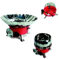 ტურისტული გაზქურა ლოტოსი (სალაშქრო გაზი, კემპინგ გაზი) მოჰყვება გაზის ბალონი KOVEA KGF-0220 თვითანთებადი ქარდამცავით - Image 2