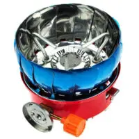 ტურისტული გაზქურა ლოტოსი (სალაშქრო გაზი, კემპინგ გაზი) მოჰყვება გაზის ბალონი KOVEA KGF-0220 თვითანთებადი ქარდამცავით - Image 6