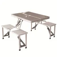 დასაკეცი მაგიდა სკამებით  სალაშქრო ავეჯი პიკნიკისთვის - Image 2