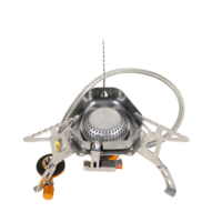 Горелка туристическая складная со шлангом и пьезоподжигом Ветрозащитная кемпинговая — изображение 2