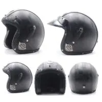 ტყავის მოტო ჩაფხუტი/სკუტერი ვინტაჟური მოტო ჩაფხუტი/ჩაფხუტები - Image 8