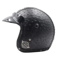 ტყავის მოტო ჩაფხუტი/სკუტერი ვინტაჟური მოტო ჩაფხუტი/ჩაფხუტები - Image 11