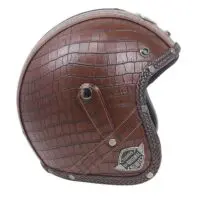 ტყავის მოტო ჩაფხუტი/სკუტერი ვინტაჟური მოტო ჩაფხუტი/ჩაფხუტები - Image 18