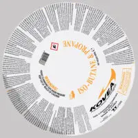 KOVEA Gas canisterDouble Valve KGF-0450 გაზის ბალონი ორ კლაპანიანი (450გრ) - Image 6