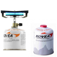KOVEA Gas canisterDouble Valve KGF-0450 გაზის ბალონი ორ კლაპანიანი (450გრ) - Image 2