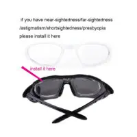 Oakley ტაქტიკური სათვალე 5ფერის ლინზით (სათვალეები UVდამცავით) - Image 5