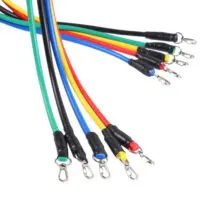 ფიტნეს ჟგუტის 5 ცალიანი კომკპლექტი(ფიტნეს სპორტული რეზინა, ჟგუტი წელვადი, მინი ტრენაჟორი,ფიტნესი) - Image 8