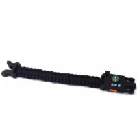 SOS ლაზერის დახმარება სალაშქრო მულტიფუნქციური პარაკორდის სამაჯური (კომპასი,მანათობელი,ინფრარედი,ლაზერი,უნივერსალური პარაკორდის თოკი,ლაშქრობა) - Image 7