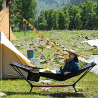 Складной гамак с железной конструкцией/складной гамак кемпинг кроватка складная кровать Naturehike — изображение 4
