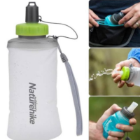 TUP ანტიბაქტერიული  სილიკონის წყლის/სპორტული ბოთლი 750მლ Naturehike - Image 2