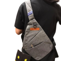 მხრის ჩანთა /ჩანთა ფიტნეს ჩანთა/სპორტული და დასასვენებელი ზურგჩანთა მხრის ჩანთა გულმკერდის ჩანთა საფულის ბარათის პაკეტი ციფრული ელექტრონული შესანახი ჩანთა - Image 13