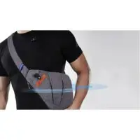 მხრის ჩანთა /ჩანთა ფიტნეს ჩანთა/სპორტული და დასასვენებელი ზურგჩანთა მხრის ჩანთა გულმკერდის ჩანთა საფულის ბარათის პაკეტი ციფრული ელექტრონული შესანახი ჩანთა - Image 5