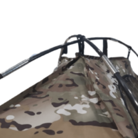 კარავი 1 კაციანი საკემპინგო, სამხედრო ერთ ადგილიანი  კარავები, კომუფლირებული  შენიღბვის კარავი,  WaterProof 3 000 mm - Image 4