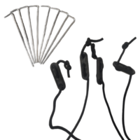 კარავი 1 კაციანი საკემპინგო, სამხედრო ერთ ადგილიანი  კარავები, კომუფლირებული  შენიღბვის კარავი,  WaterProof 3 000 mm - Image 3