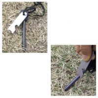 Магниевый стержень/огниво из кремневого камня  для выживания спасательный свисток — изображение 7