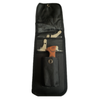 დანა (პირებით)/ტურისტული "გზამკვლევი" კომპლექტი, ხერხი, ნაჯახი, დანა, ყუთი - Image 3