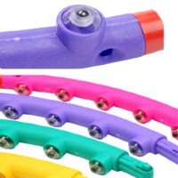 Hula Hoop 96 cm /Magnetic massage hoop with balls, slimming massager - Image 7