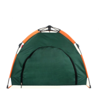 Автоматическая складная палатка для кошек и собак  палатка для домашних животных непромокаемая солнцезащитная портативная конура для домашних животных, автомобильная — изображение 2