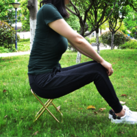 Aluminum Alloy Folding Stool Ultralight Fishing Stool Outdoor chair - Image 4