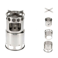 camping stove, heating stove, cooking stainless steel, windproof wood stove - Image 2