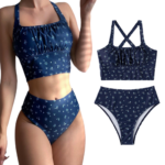 Женский Купальник, Комплект Бикини, Женский Костюм для Плавания
