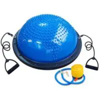 ხორკლიანი ფიტნეს სავარჯიშო სახტუნაო ბურთი სხეულის ბალანსისა და კოორდინაციისათვის/შესქელებული მოცურების საწინააღმდეგო ბალანსის იოგის ბურთი (იოგის სავარჯიშო ბურთი) - Image 12