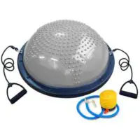 ხორკლიანი ფიტნეს სავარჯიშო სახტუნაო ბურთი სხეულის ბალანსისა და კოორდინაციისათვის/შესქელებული მოცურების საწინააღმდეგო ბალანსის იოგის ბურთი (იოგის სავარჯიშო ბურთი) - Image 10