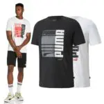 PUMA-ს მაისური საზაფხულო მაისურები, გრილი მაიკები, ზაფხულის ტანსაცმელი/მაიკა