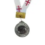 მედალი/მედლები საქართველოს დროშით (ჯილდო) 2 ადგილი, მეორე ადგილოსანი.