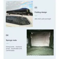 Car Tents, Awnings and Pop Up Tents (folding tent), Car accessories, TIEFU TF-806 - Image 12