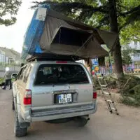 палатка с складной кроватью (для машина), Автомобильные аксессуары TIEFU TF-618 — изображение 17