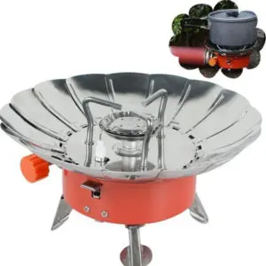 ტურისტული გაზქურა ლოტოსი (სალაშქრო გაზი, კემპინგ გაზი) მოჰყვება გაზის ბალონი KOVEA KGF-0220 თვითანთებადი ქარდამცავით - Image 10