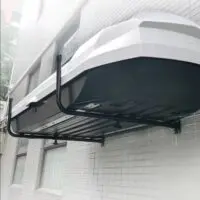 L-образный металлический настенный крючок, промышленная железная подставка для полки, кронштейн регулируемой длины, плавающий кронштейн для полки,держатель для автобокса  TIEFU — изображение 4