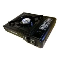 Happy Home portable stove/gas/composite portable stove, gas cylinder 220 g included (also works on natural gas) - Image 4