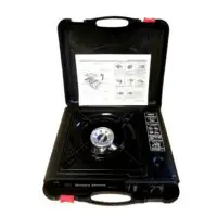 Happy Home portable stove/gas/composite portable stove, gas cylinder 220 g included (also works on natural gas) - Image 6