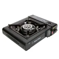 Happy Home portable stove/gas/composite portable stove, gas cylinder 220 g included (also works on natural gas) - Image 5