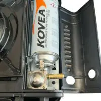 Happy Home portable stove/gas/composite portable stove, gas cylinder 220 g included (also works on natural gas) - Image 3