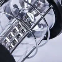 Solar Battery Powered Hiking Flashlight/Multi-functional Camping Hiking Flashlight/Light (LED Lamp) - Image 6