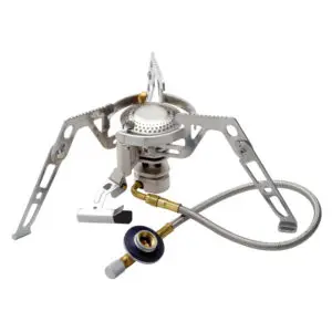 Gas burner KOVEA Moon Walker KB-0211G gas burner with a 30 cm long hose