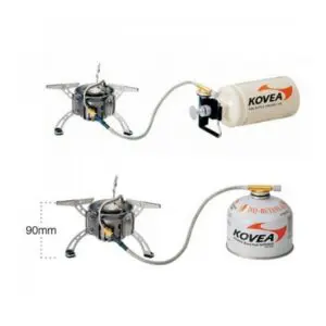 МУЛЬТИТОПЛИВНАЯ ГОРЕЛКА KOVEA KB-0603 Booster +1 (газовая головка, головка для крепления к газовому баллону) — изображение 12