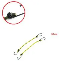 30 см Наружная обвязочная веревка, набор из 6 предметов, эластичный пояс, веревка для палатки, эластичная веревка для белья, аксессуары для кемпинга, пояс для упаковки багажа+ — изображение 2