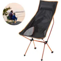 Outdoor leisure folding chair/Aluminum alloy folding chair/Camping,Fishing chair - Image 2