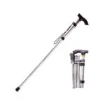 ხელჯოხი/მსუბუქი ხელჯოხი/დასაკეცი ხელჯოხი/ალუმინის შენადნობის 4 განყოფილებიანი დასაკეცი ხელჯოხი/მოცურების საწინააღმდეგო ხელჯოხი